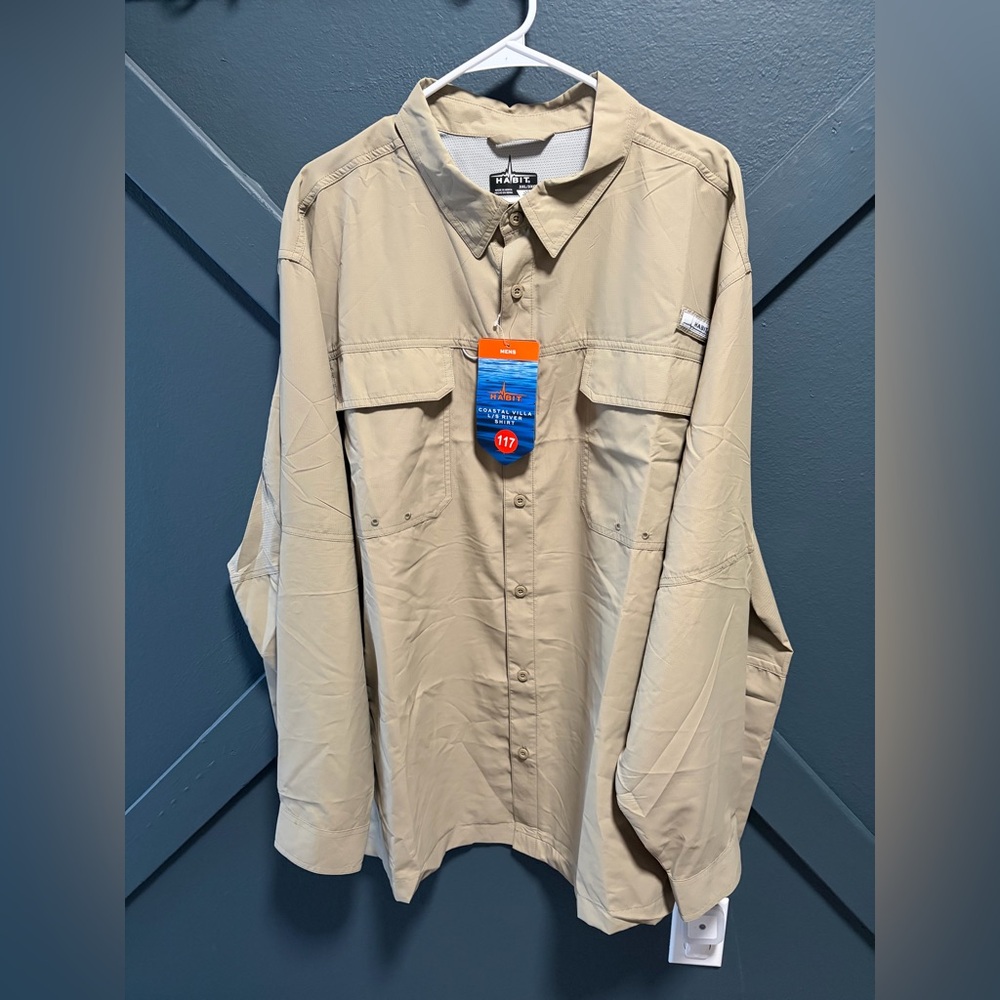 Men’s Habitat Coastal Villa Tan Shirt